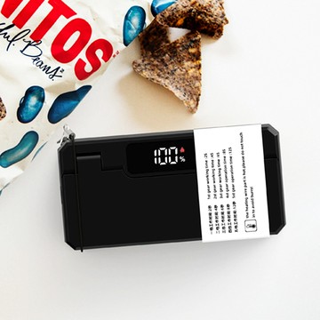 迷你手壓封口機【黑白2色】 封口11cm 迷你封口機 手壓熱封機 5檔可調 迷你熱封機 內藏開封刀 塑封機 封口機 封口器