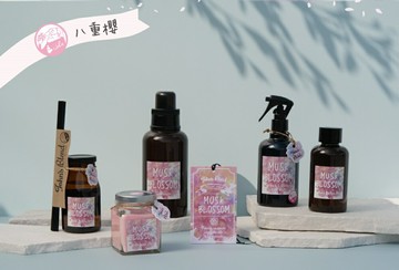 【日本JOHN'S BLEND】室內香氛季節限定(八重櫻花)(擴香膏/掛片/除臭噴霧/洗髮精/柔軟精)