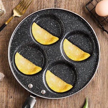 蛋餃專用鍋包蛋餃神器家用早餐煎蛋鍋荷包蛋平底鍋不粘鍋四孔模具