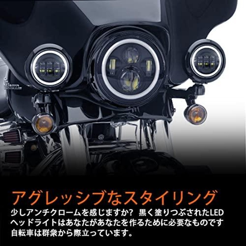 VOSICKY(ボスキー) ハーレー オートバイ バイク対応 LED ライトセット