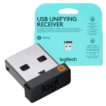 【 Logitech 羅技 】Unifying 迷你型USB 無線接收器