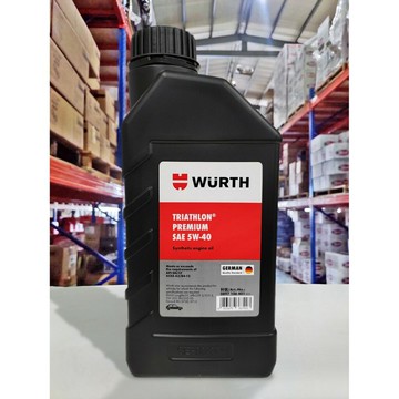 【4%點數】『油工廠』WURTH 5W40 正 德國 原廠 汽車 全合成機油 0897 105 401 5W-40【樂天APP下單限定】