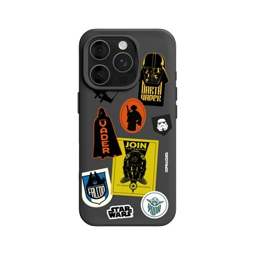 iPhone 16 Pro SolidX 黑 - 迪士尼-星際大戰 Star Wars - 星球大戰-貼紙系列