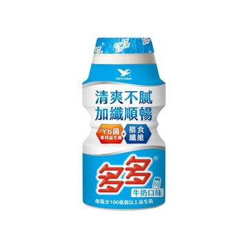 [家速配]多多活菌發酵乳牛奶口味170ml※實際到貨效期約4天以上
