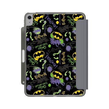 11 吋 iPad Air (M2) iPad Case 極致灰 - Batman 蝙蝠俠 - 超級惡棍和蝙蝠俠Logo貼紙款