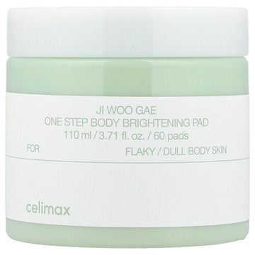 Celimax, Ji Woo Gae，一步身體潔白爽膚墊，60 片,3.71 液量盎司（110 毫升）