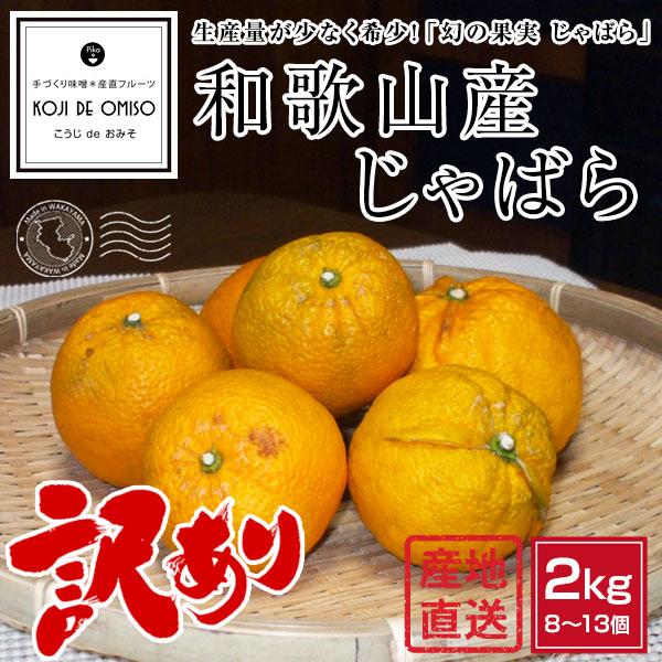 産地直送！ 和歌山産 訳あり じゃばら（ジャバラ）2kg ［送料無料］