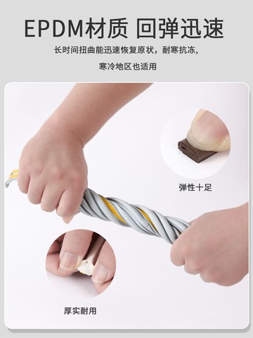 防盜門密封條門縫隙密封房門隔音保暖塑鋼窗防風膠條窗戶擋風神器