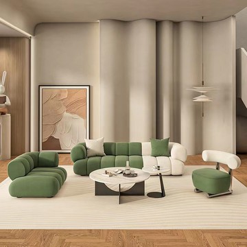 免運 附發票 工廠直銷 沙發 沙發椅 單人沙發 雙人沙發 小沙發創意沙發全套弧形沙發臥室高級客廳奶油輕奢時尚小戶型網紅全館八折 特惠 工廠貨