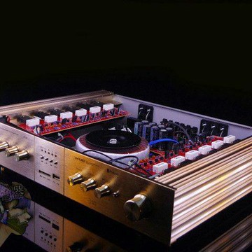 5聲道中置環繞專業 大功率 卡拉OK功放家庭用K歌KTV會議卡包 功放機[DD0407001]