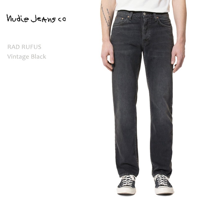 NUDIE JEANS（ヌーディー ジーンズ） RAD RUFUS Vintage Black