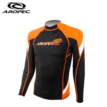AROPEC Heroic 英雄男款長袖防曬衣 橘色