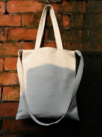 韓國 復古 帆布包 男 女 中性包 兩用 手提 側背 素面 無印良品