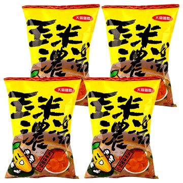 大同國際 玉米濃湯餅乾 玉米休閒點心  100g  4包