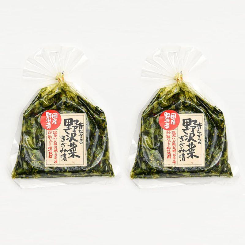 まるたか 野沢菜きざみ漬け 150g×2個セット 国産野沢菜使用