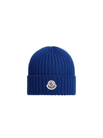 moncler logo beanie hat