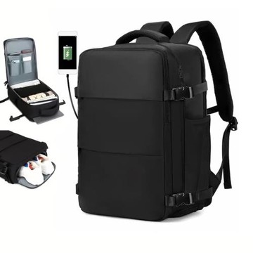 熱銷旅行雙肩包大容量男女商務通勤休閑背包多隔層書包手提電腦包