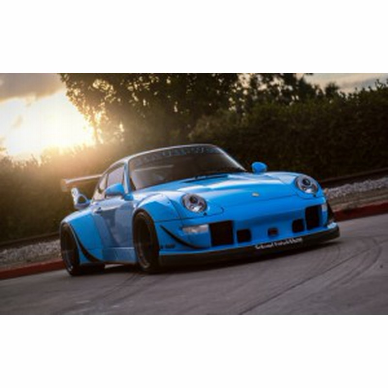 絵画風 壁紙ポスター ポルシェ 911 クーペ Rwbチューニングカー 993型 1995年 ブルー P993 006w2 ワイド版 603mm 376mm 通販 Lineポイント最大1 0 Get Lineショッピング