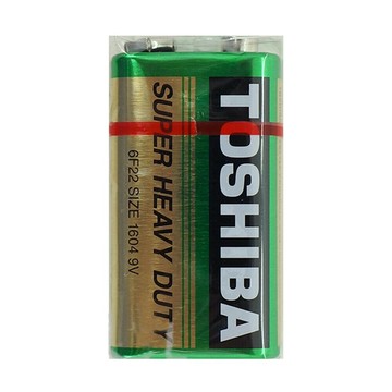 東芝碳鋅環保電池9V 1/e 莘嶸  莘嶸企業有限公司