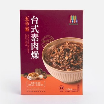 毓秀私房醬-台式素肉燥(五辛素) 300g