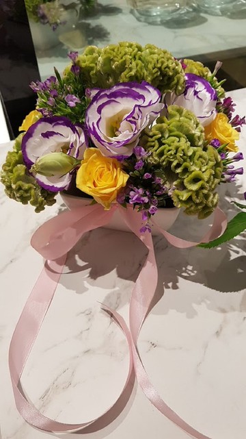 婚禮桌花(小)-新鮮花禮、不凋花乾燥花可依節慶或需要風格客製