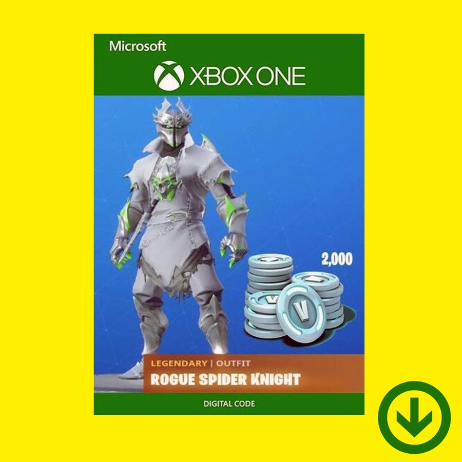 Fortnite ローグスパイダーナイト スキン + 500 V-bucks [XBOX ONE版