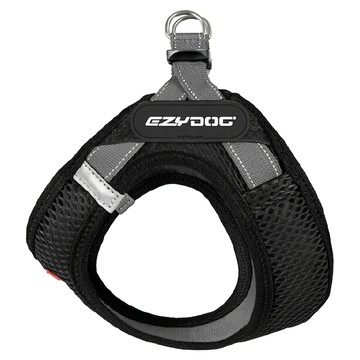 EZYDOG 動能透氣胸背帶  1個  M  黑色