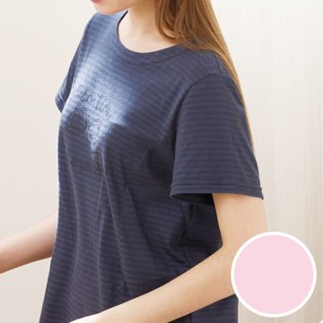 華歌爾睡衣-仕女系列 M-LL針織緹織素材-居家休閒短袖褲裝睡衣(微甜粉)LWZ86861P9