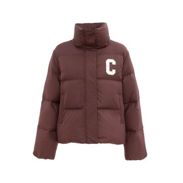 Converse Short Down Jkt 女款 酒紅色 立領 短款 羽絨 外套 WCJ097-J9T