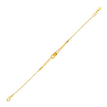Jove gold JoveGold 街拍明星黃金手鍊