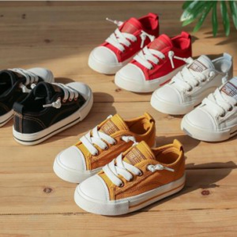 キッズ スニーカー スリッポン シューズ 靴 女の子 男の子 子供 子ども 子供靴 子ども靴 子供用 こども キッズ靴 無地 旅行 通販 Lineポイント最大1 0 Get Lineショッピング