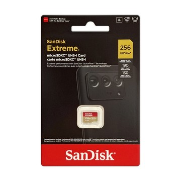 SANDISK 256G Extreme A2 V30 UHS-I microSDXC 記憶卡 Gopro適用 公司貨