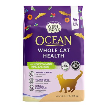 WISHBONE 香草魔法 全齡貓 香草糧 國王鮭無穀 OCEAN  4.5kg  1袋