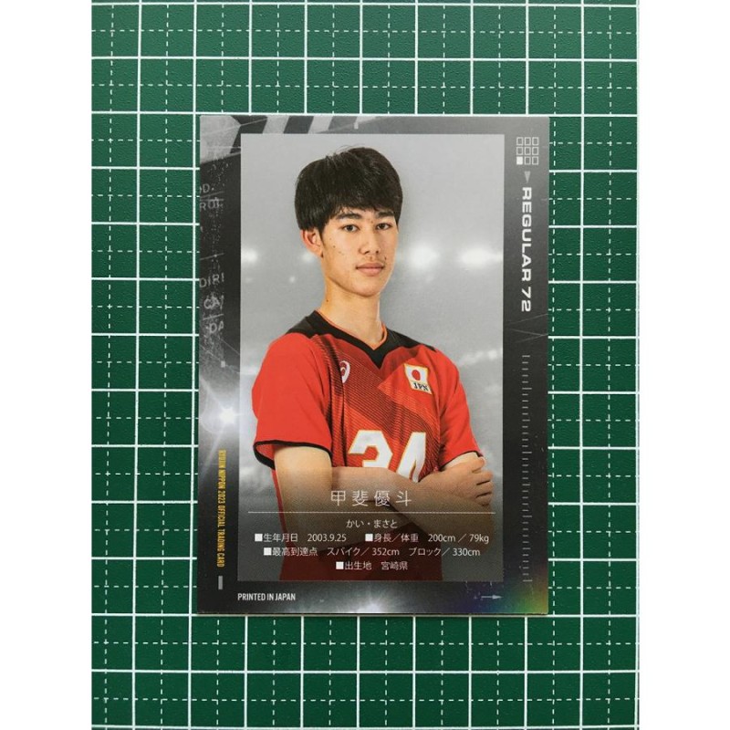 男子バレーボール 日本代表 アクスタ アクリルスタンド 甲斐優斗