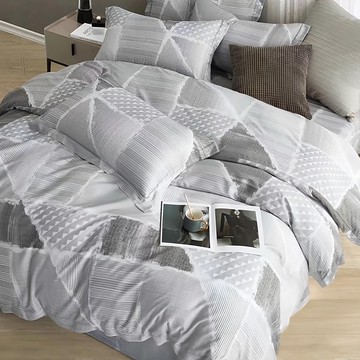 寢室安居 石墨烯萊賽爾天絲鋪棉四季涼被 台灣製  195 x 150cm  淺憶歲月