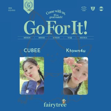 仙女樹🌟 現貨 (G)I-DLE ' Go For It! ' 2024年曆 通路特典小卡