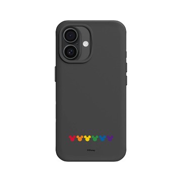 iPhone 16 SolidX 黑 - 迪士尼-米奇 Mickey - Pride Celebration-Simple