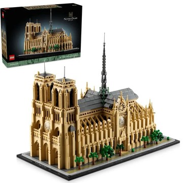 【台中翔智積木】LEGO 樂高 Architecture 建築 21061 巴黎聖母院