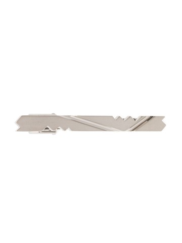 Lanvin - asymmetric tie clip - men - Brass - One Size - Silver