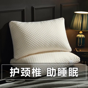 枕頭枕芯一對裝家用護頸椎雙人枕學生宿舍單人枕整頭枕頭男不塌陷