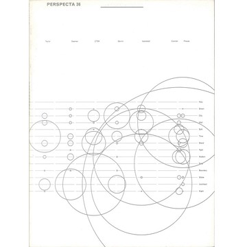 Perspecta 36 -9780262633031 絕版英文設計書 [建築人設計人的店-上博圖書]