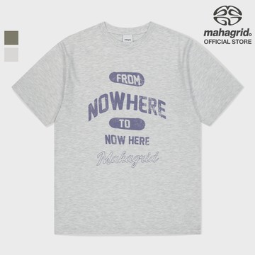 [MAHAGRID] Nowhere T 恤_中性_韓式NOWHERE TEE