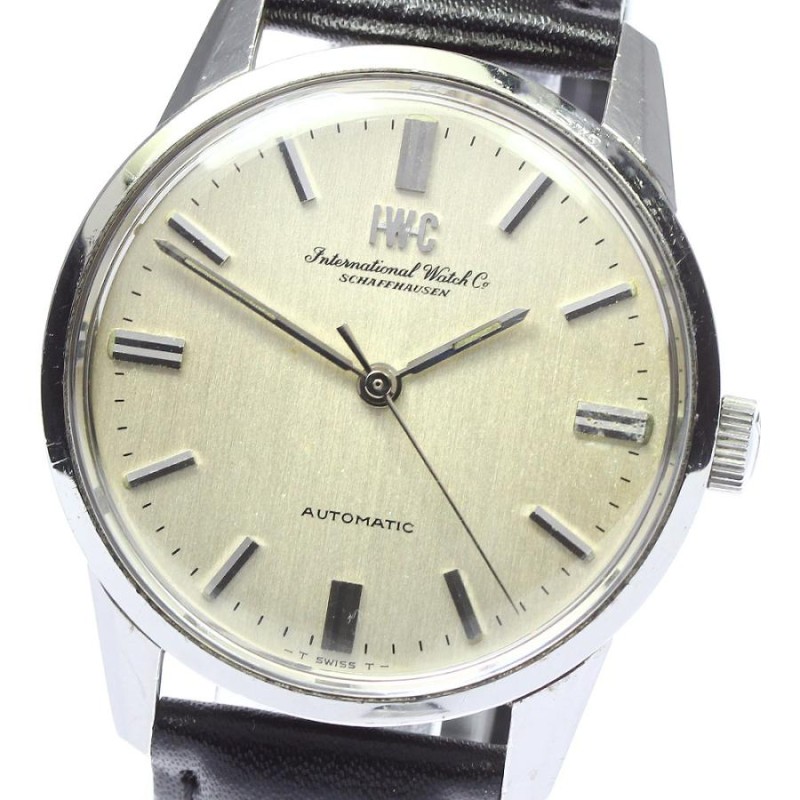 IWC SCHAFFHAUSEN】IWC ヴィンテージ Cal.8541 自動巻き メンズ_722230 | LINEブランドカタログ