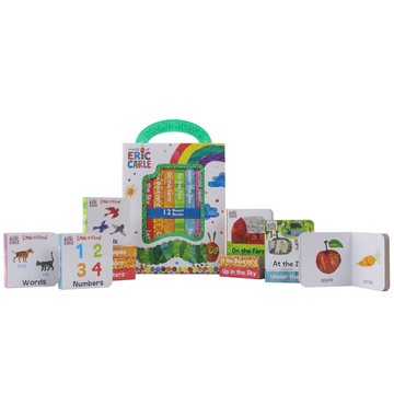 [6美國直購較長備貨] World of Eric Carle- My First Library Board Book Block Set 純英文紙板書 Board book 9781503723009