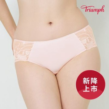 纖型機密2.0 中腰平口褲 溫柔粉