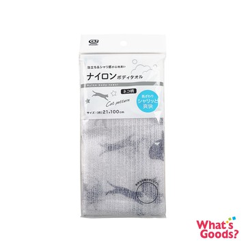 貓咪快乾尼龍沐浴巾(21x100cm)