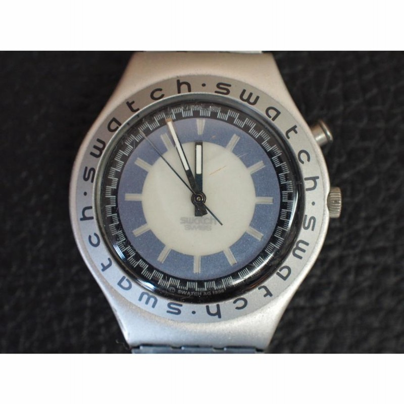 8【美品】Swatch 時計　IRONY アイロニー　メンズ　ヴィンテージ 希少 希少 1993年製 ヴィンテージ美品/稼働]SWATCH スウォッチ IRONY