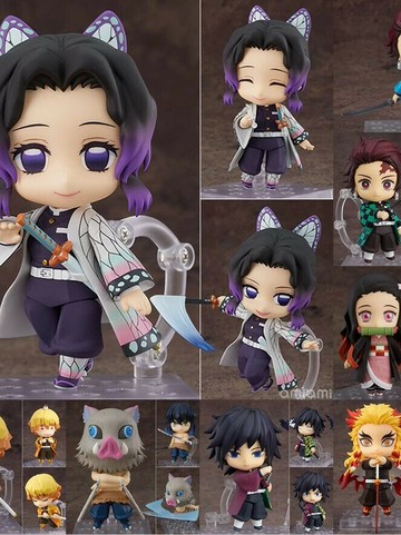 新品優惠！！！鬼滅之刃炭治郎禰豆子時透無一郎甘露寺蜜璃動漫手辦模型公仔禮物