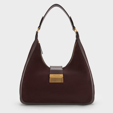 Charlot 麂皮流浪包