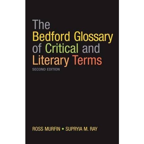 Bedford Glossary of Critical and Literary Terms